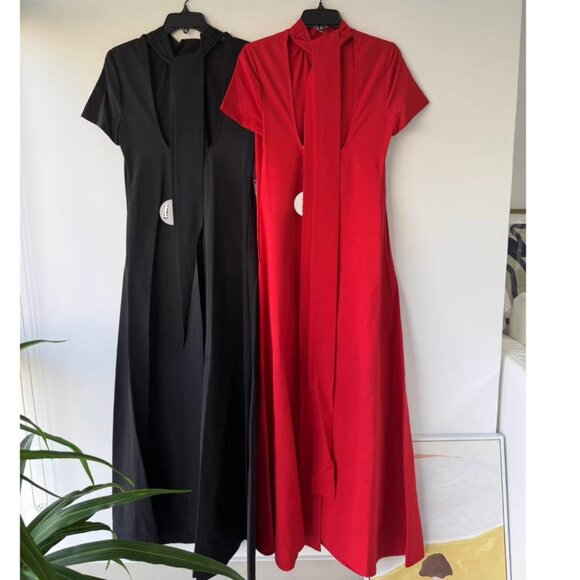 STAUD Black Maxi Dress - Picture 5 of 8